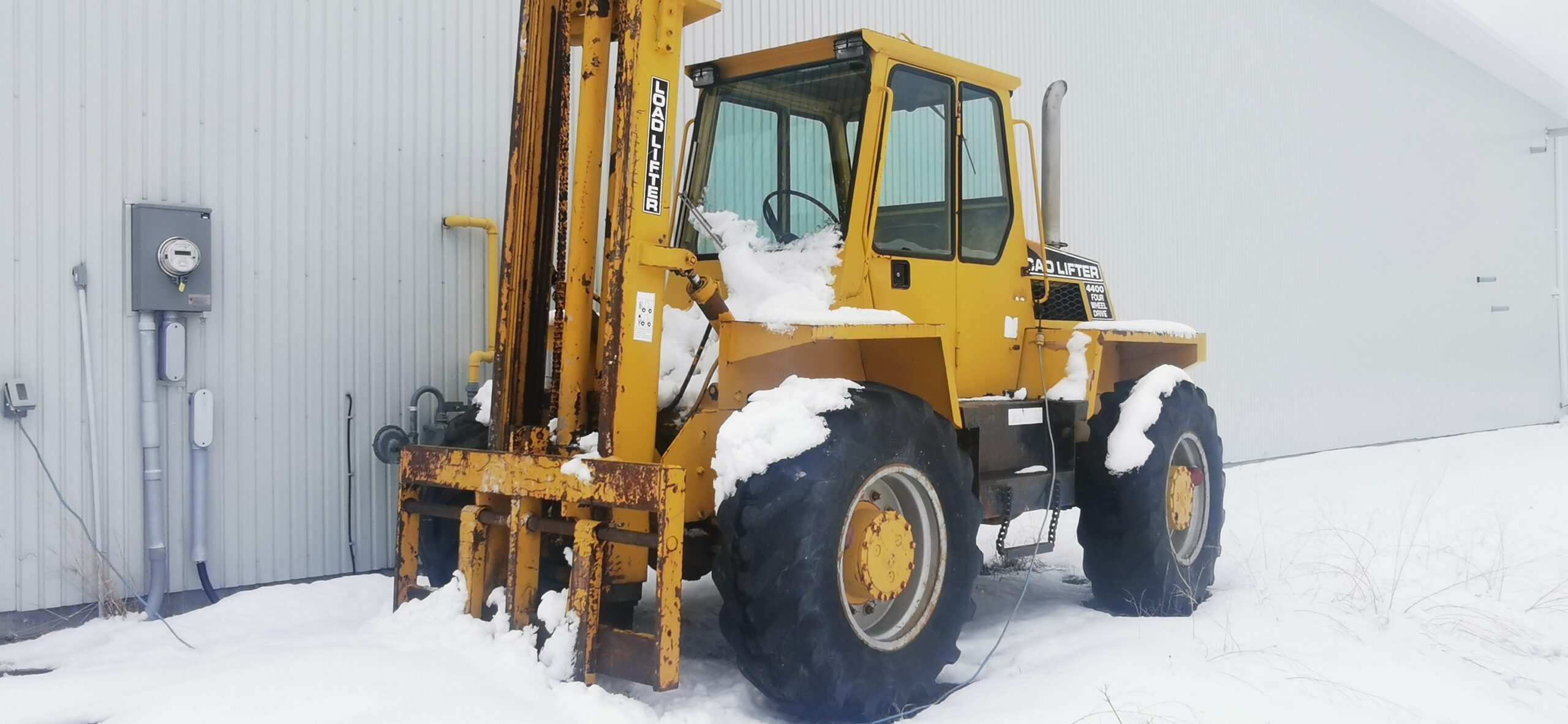 2002 Load Lifter 4400, 4wd Rough Terrain Fork Lift Active Equipment Sales