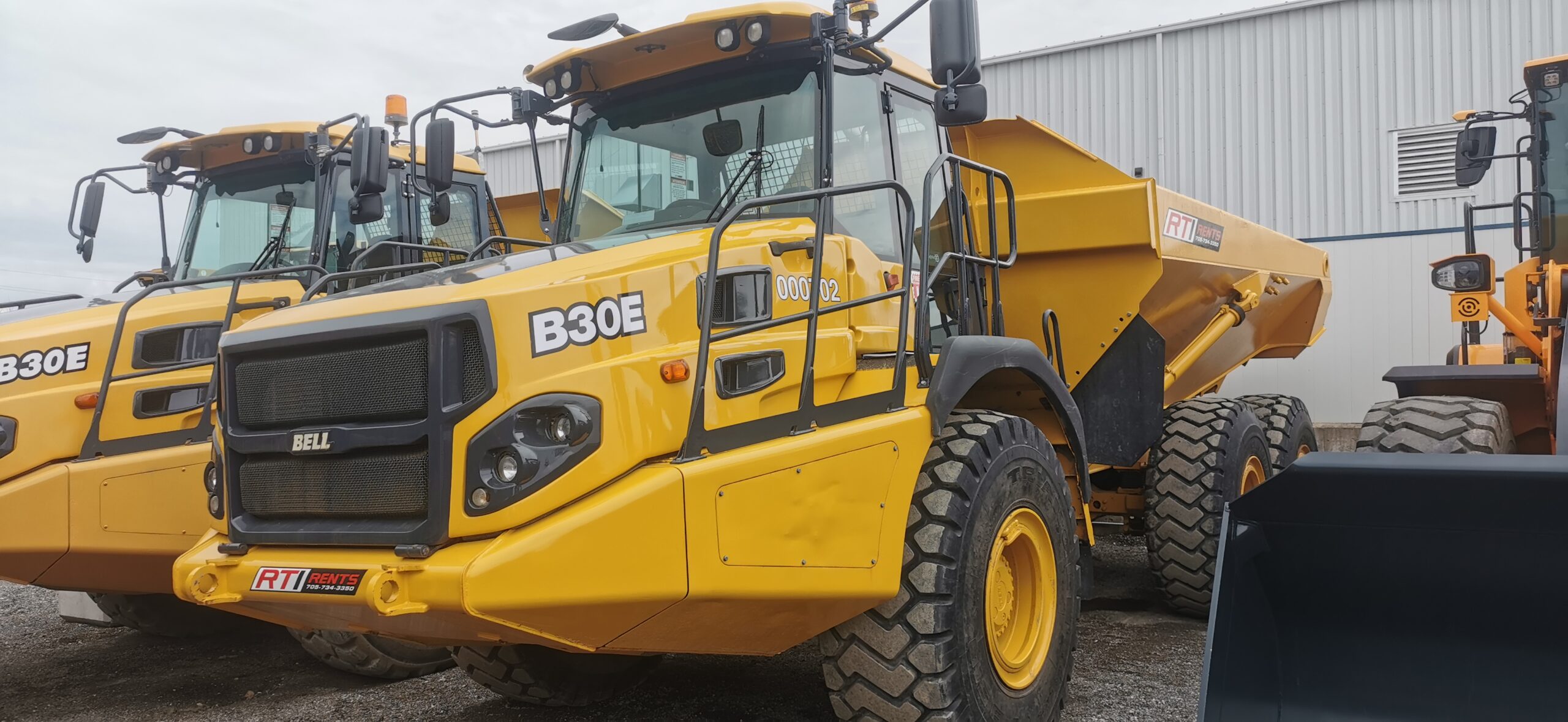 2015 Bell B30E 30 Ton Articulated Rock Truck - Active Equipment Sales