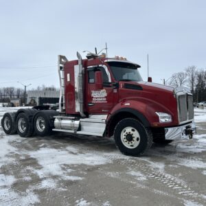 2018 Kenworth T880 Tri Axle Float Tractor