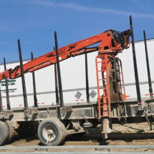 2015 TrailEx 4 Axle Self Loader Log Trailer